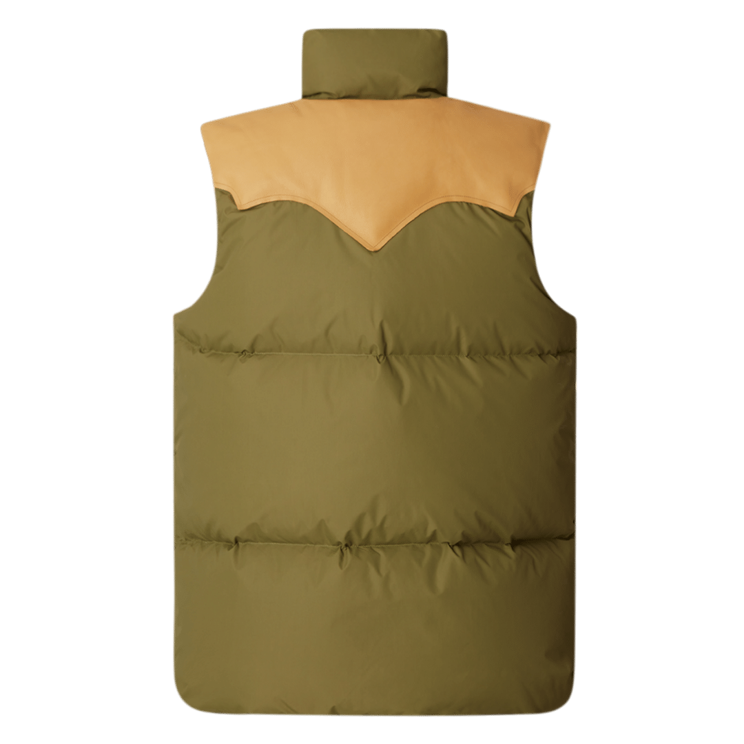 Tunic length store down vest